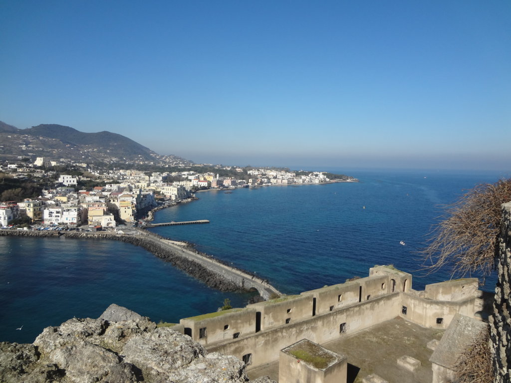 Veduta su Ischia dal Castello Aragonese