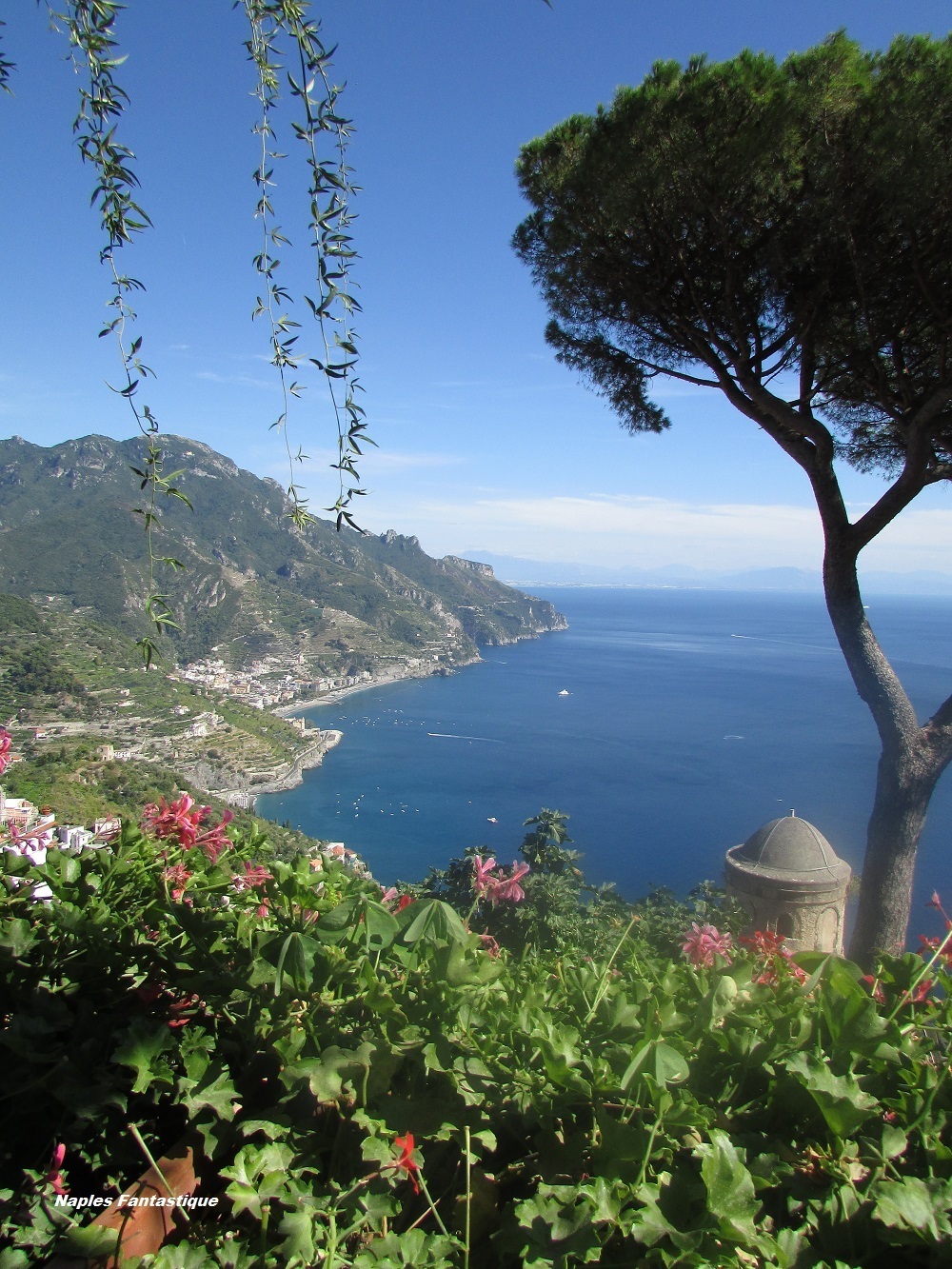 Ravello - Vue depuis villa Rufolo